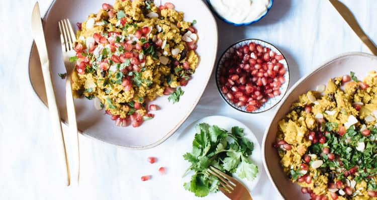 Bloemkool 'Rijst' Pilaf Recept | Een paar en een reserve