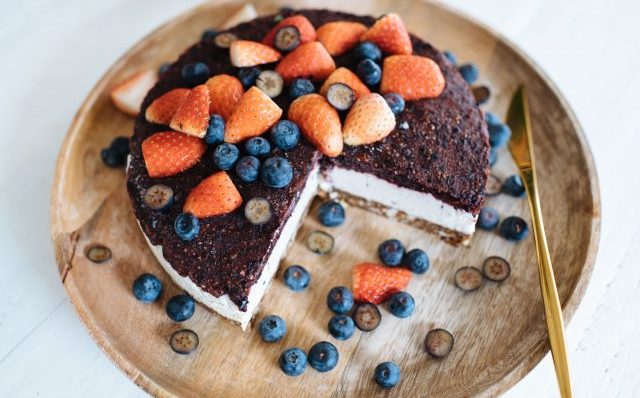 Raw Blueberry 'Cheesecake' Recept | Een paar en een reserve