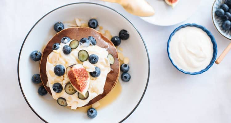 Banana Protein Pancake Recept | Een paar en een reserve Banana Protein Pancake Recept | Een paar en een reserve