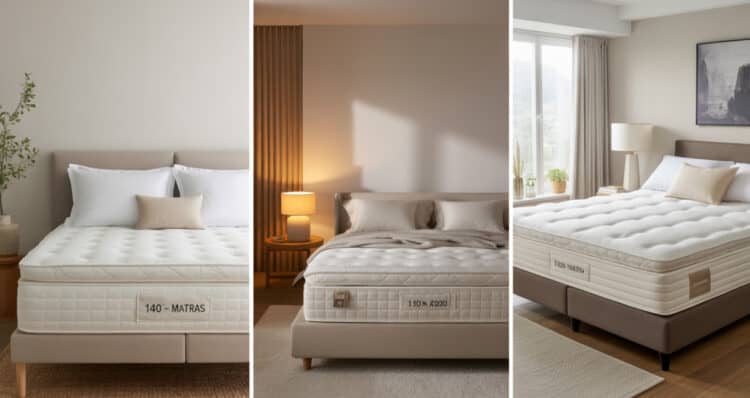 Topmatras maten uitgelegd 140x200 160x200 en 180x200 voor het beste comfort in bed