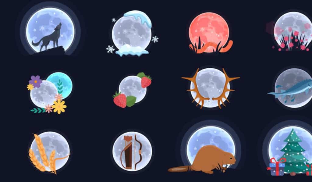 Volle maan kalender 2026